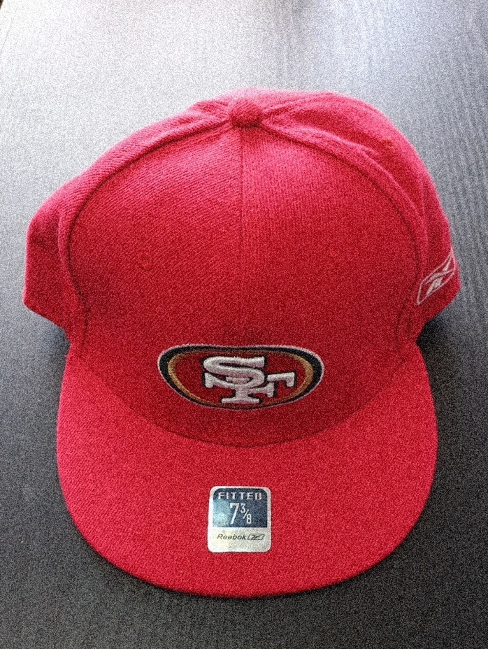 Reebok Red San Francisco 49ers Fitted Hat